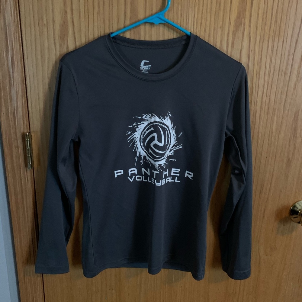 long sleeve volleyball tee shirt